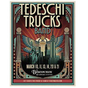 Tedeschi Trucks Band 2026 Poster 165